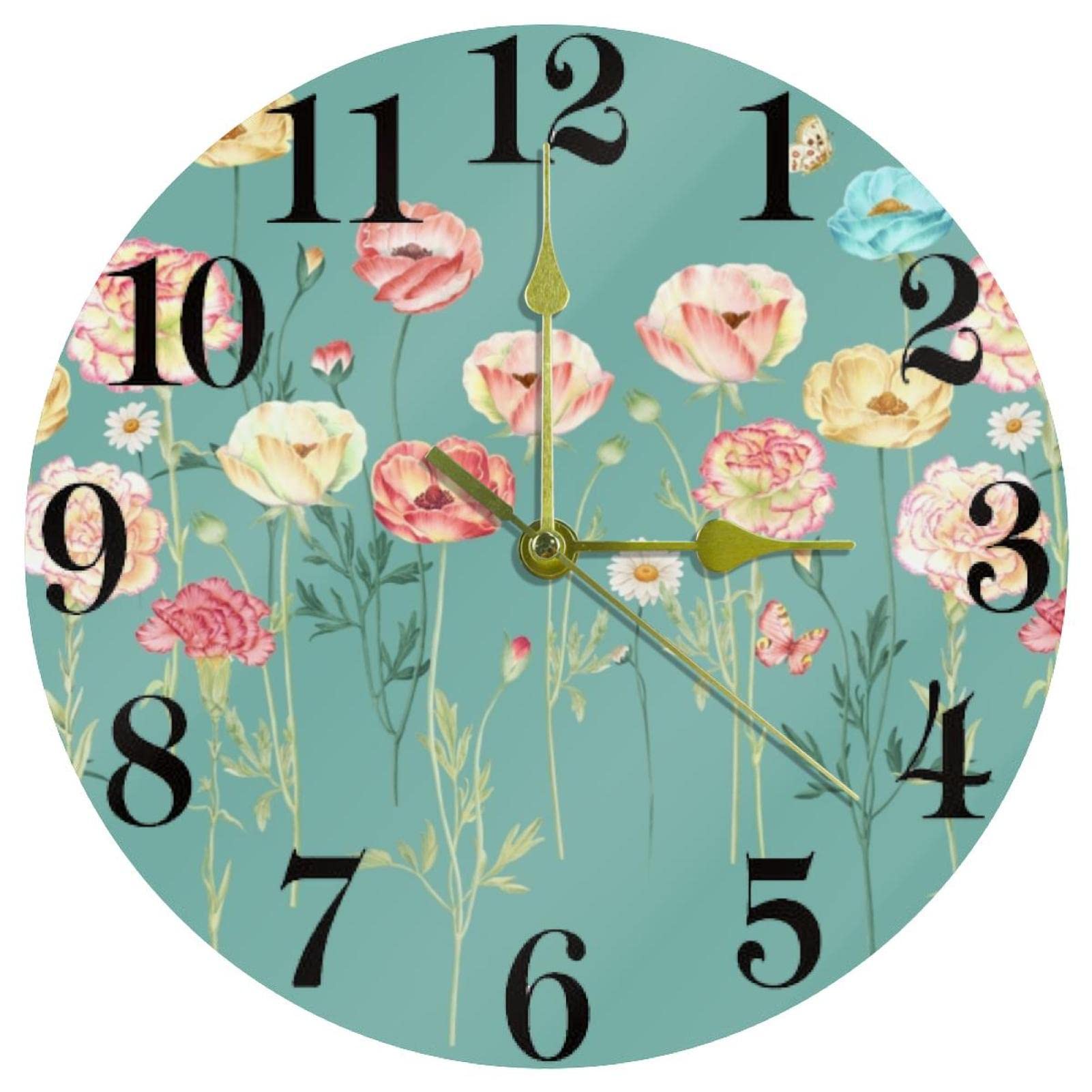 Horloge murale à quartz pour décorer votre cuisine ou votre maison