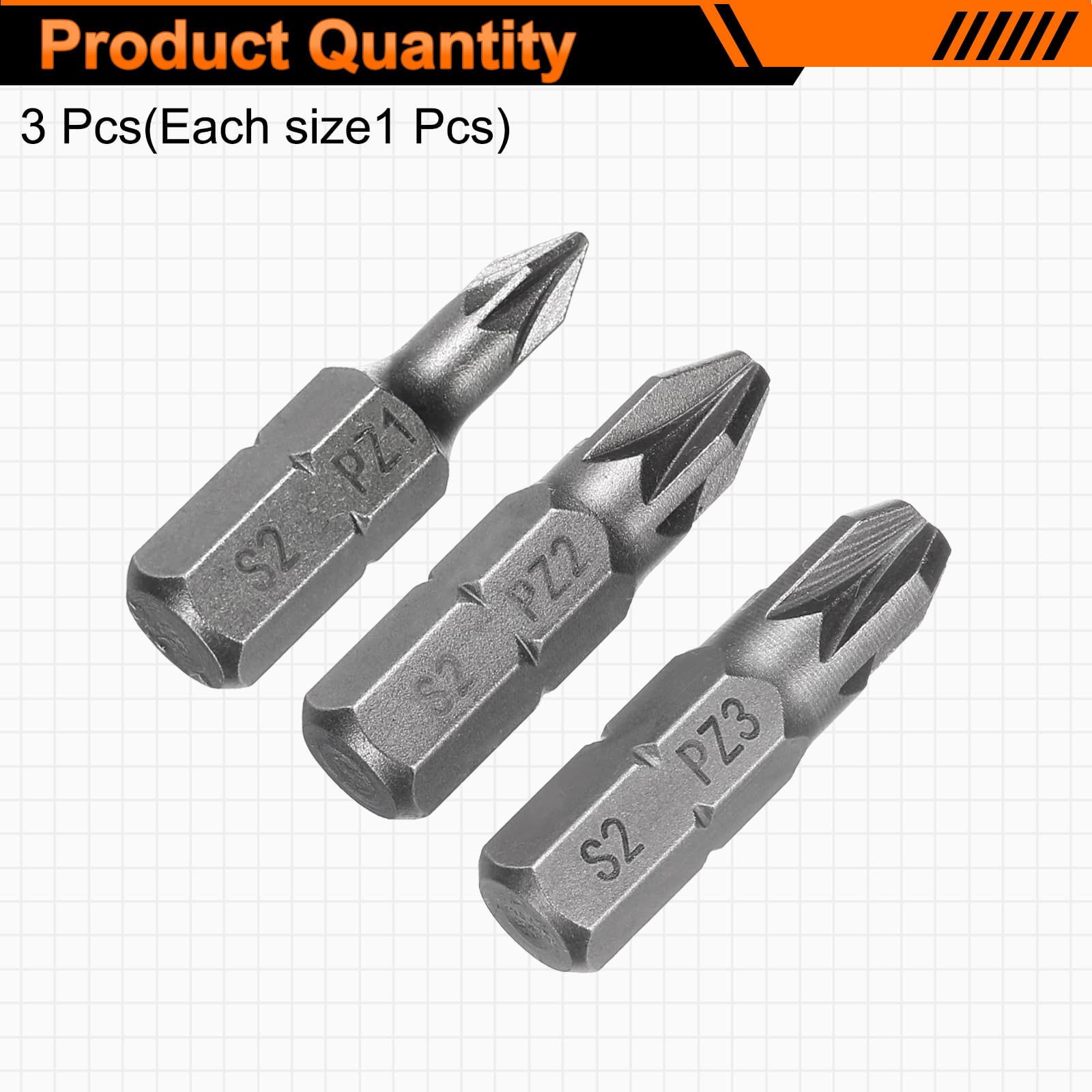 Qrity 6 Pezzi PH2 Set Di Punte Per Cacciaviti A Croce Agnetiche - Foto 13