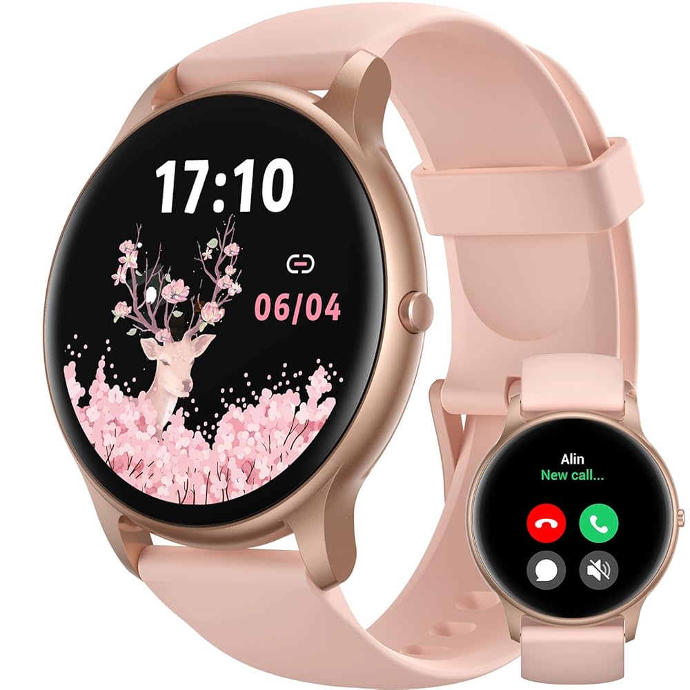 Parsonver Smartwatch Donna Chiamate Bluetooth, 100 + Modalit� Sportive,  1.32\