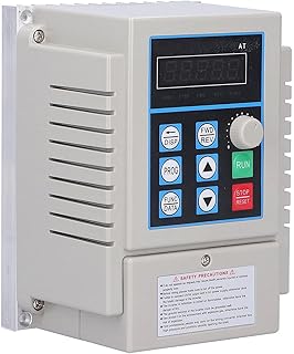 Variable Frequency Drive, 110VAC 50/60Hz 750W VFD Inverter Converter, VFD Inverter Frequency Converter(Single Phase Input, 3 Phase Output)