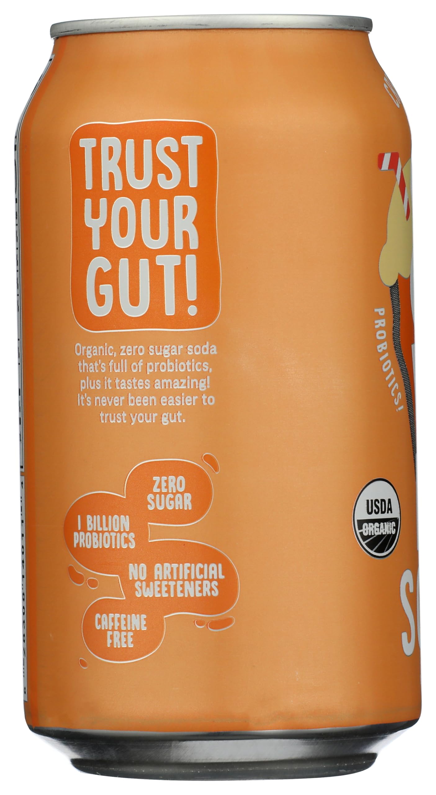 Cove Soda Cream Soda Flavor - Probiotic Soda — view 4