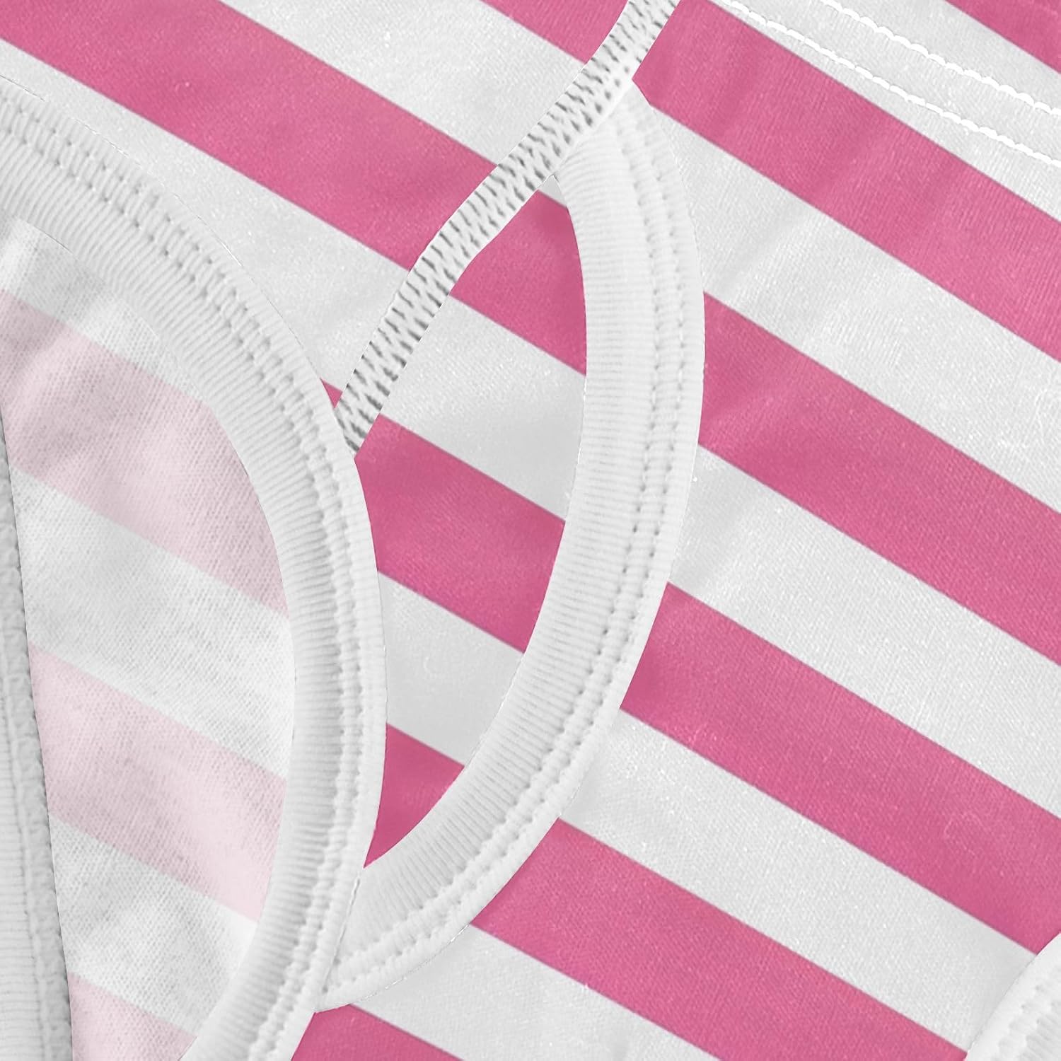 visesunny Boys Potty Training Underwear Pink White Stripe Breathe Cotton Briefs Size 2T-8Y for Toddler
