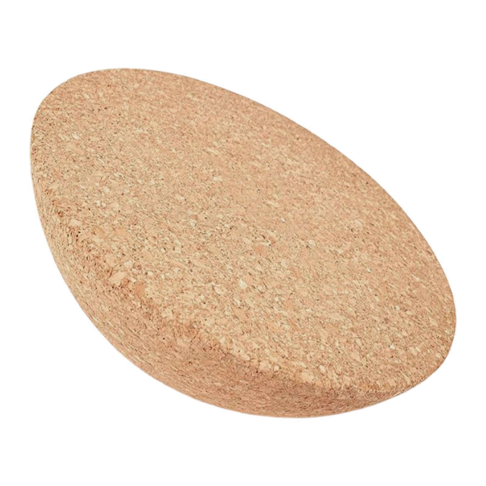 BNF® Half Yoga Ball Practical Cork Massage Ball for Strength Training Workout Gym 25cmx9cm-Sports, Fitness & Outdoors/Exercise & Fitness/Accessories/Gyroscopic Hand Exercise Balls