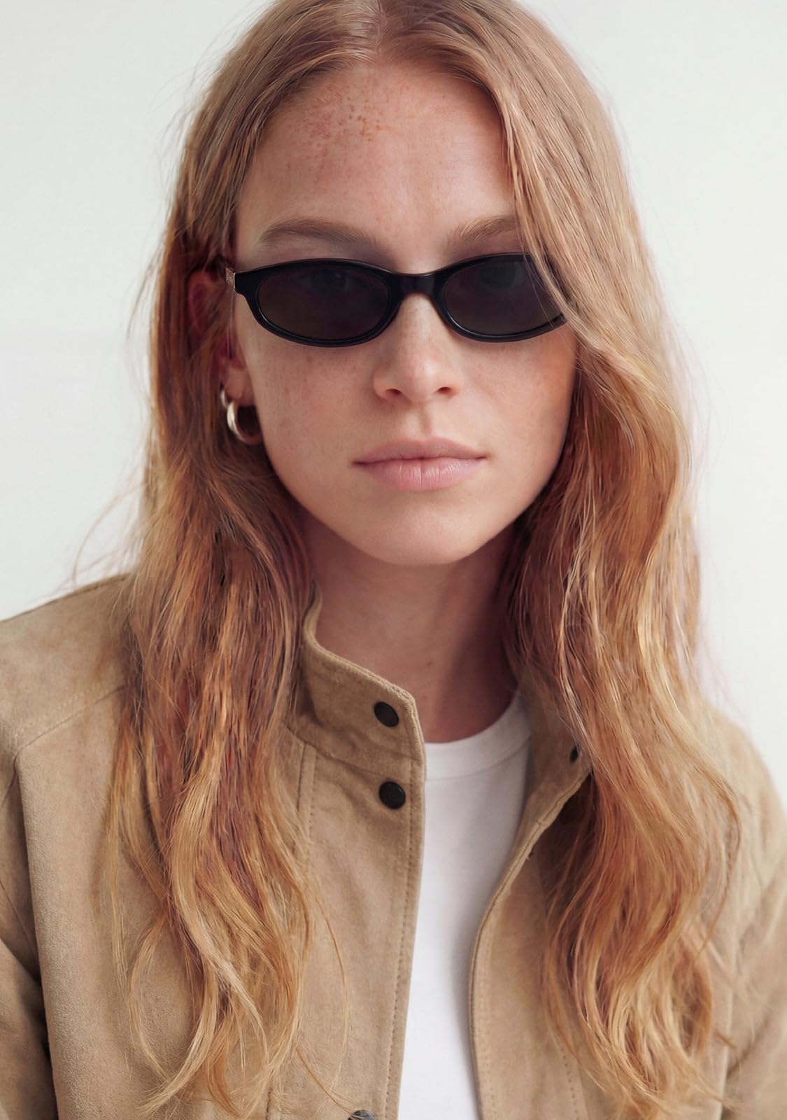 D.Franklin Occhiali da sole - Unisex - Con lenti protettive UV - Modello lewk - Esagonali - Per uomo e donna - Sunglasses