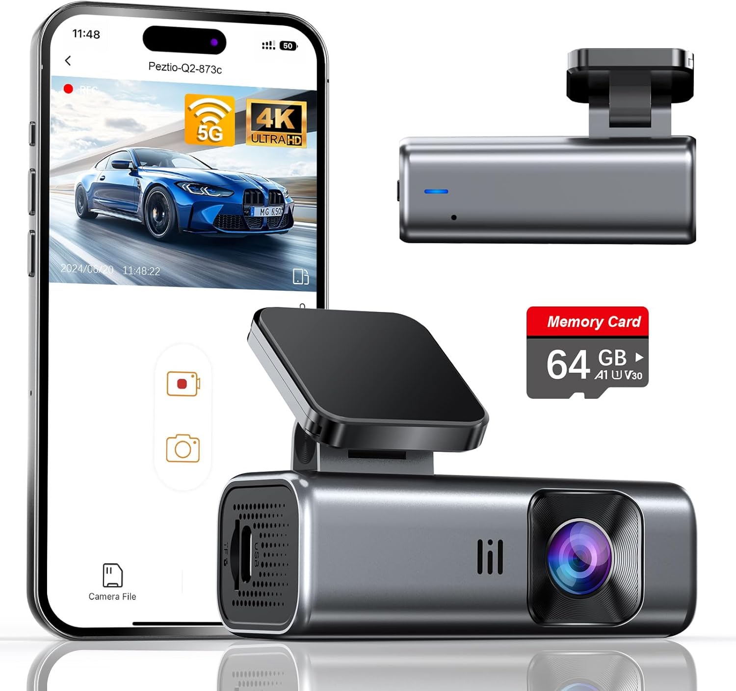 4K Dash Cam Front