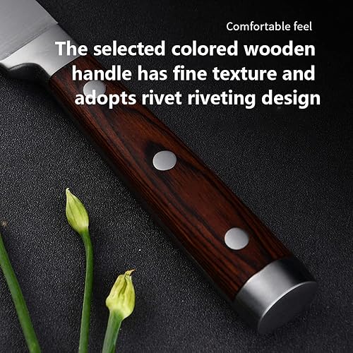 Miniatura 4 de Premium Stainless Steel Steak Knives Set(6-pack),Dishwasher Safe,Kitchen Table Knife,Bright Blade & Handle Dinner Knives Serrated Edge (003)(6pcs