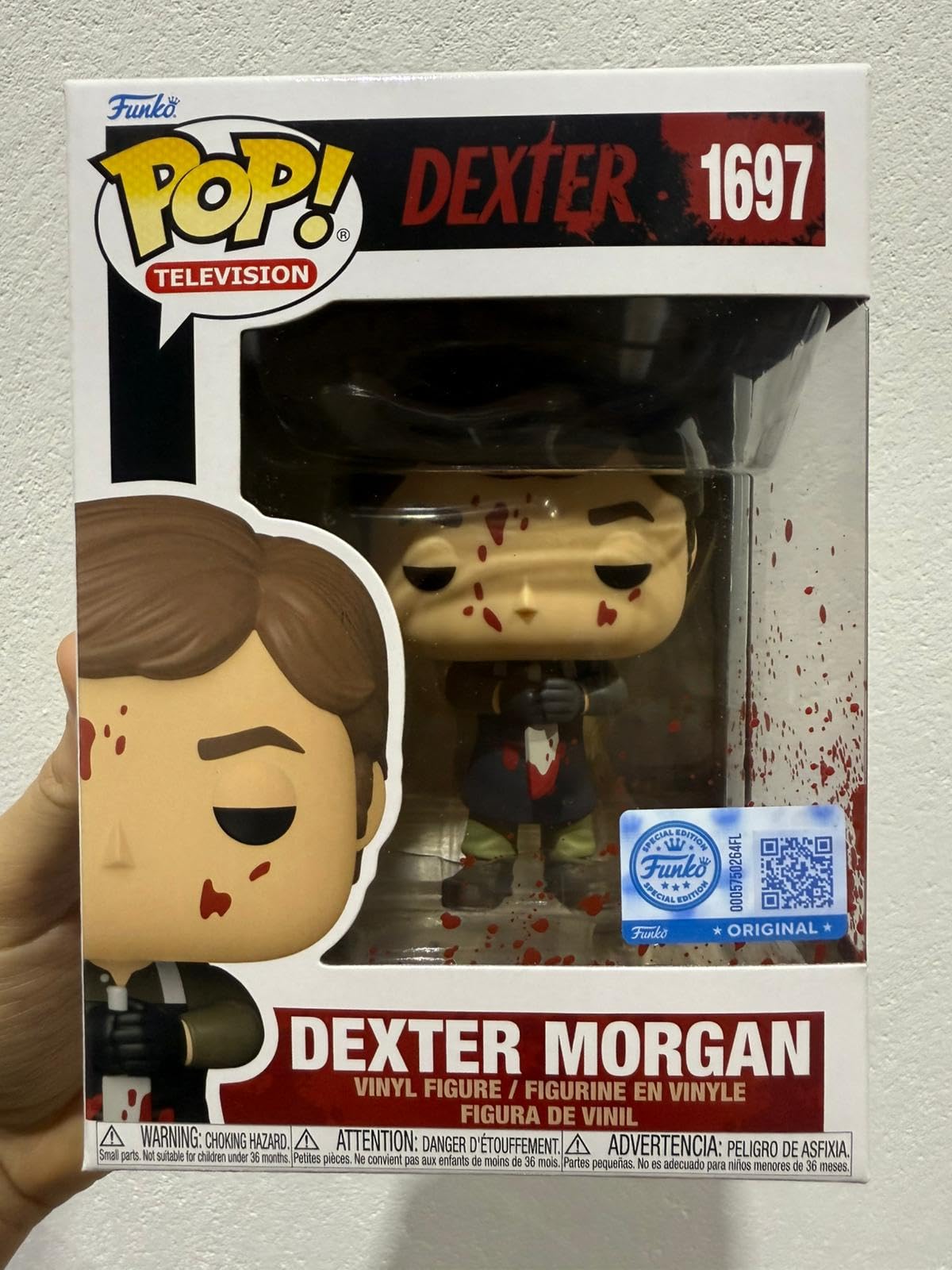 Amazon.co.jp: Funko POP Dexter Morgan Bloody Exclusive 1697 互換