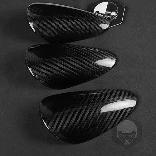 Miniatura 2 de Cubierta de fibra de carbono mejorada compatible con Nissan 370Z Speedmeter Interior Panel de salpicadero, 3 piezas
