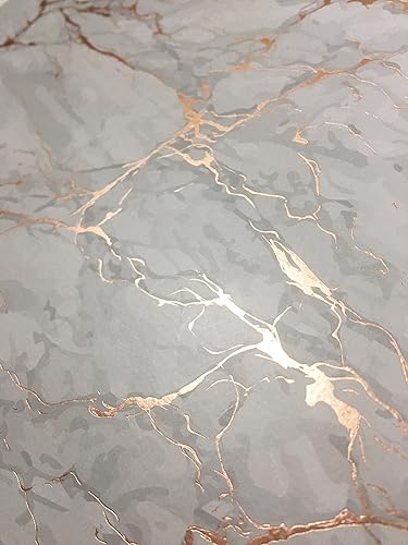 Miniatura 7 de Dainty Home Manteles individuales ovalados de corcho con mármol rosa dorado, resistentes al calor, antideslizantes, fáciles de limpiar para una cena