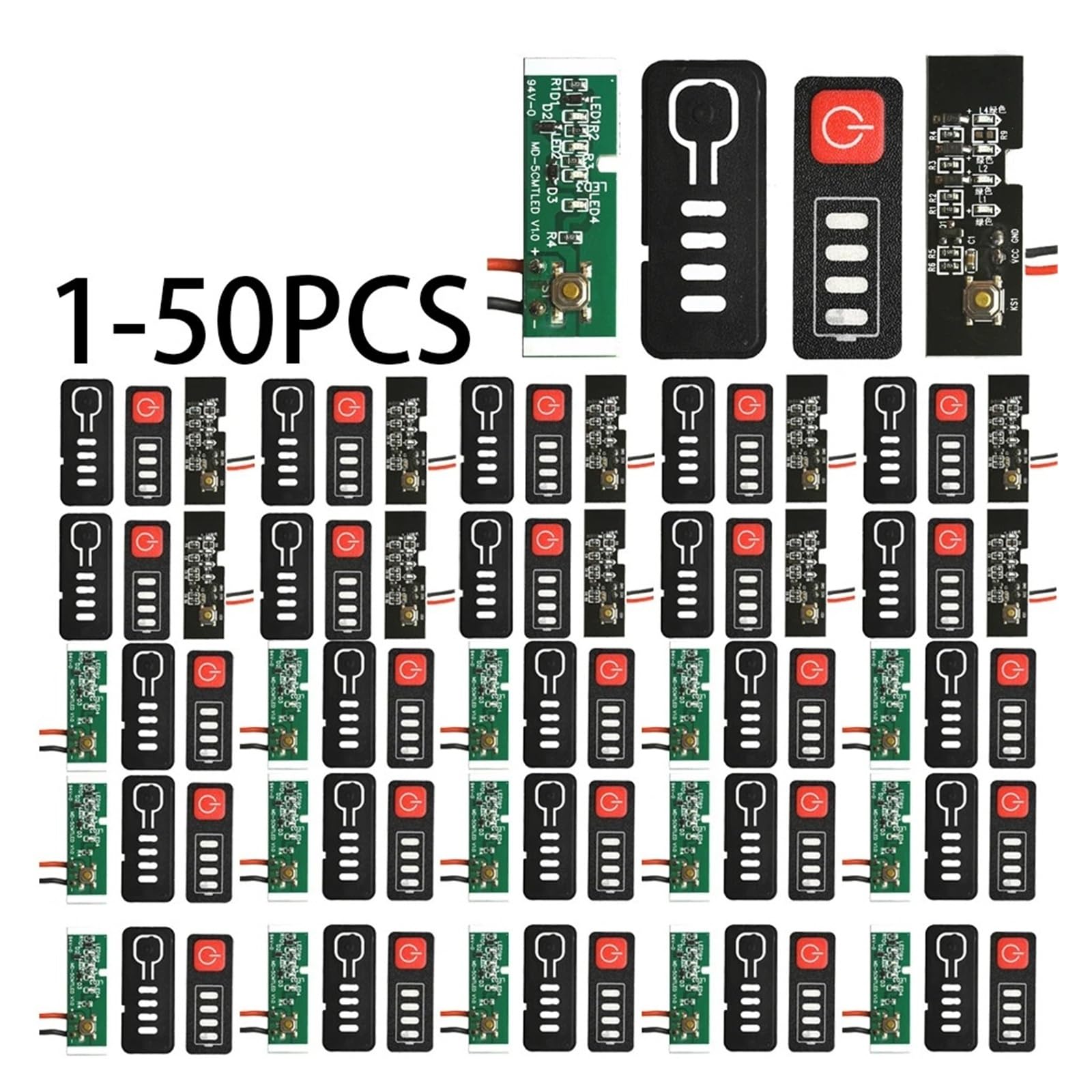 ChuFort 1-50 szt. 5S 18V-21V obudowa baterii litowej do zestawu elektronarzędzi 18650 DIY