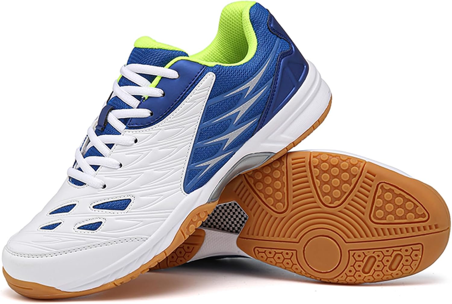 Tennis Shoes Lightweight Pickleball All Court Shoes Indoor Outdoor Badminton Sneaker with Arch Support Court Training Blue - Image 6