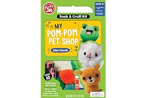 KLUTZ My Pom-Pom Pet Shop Craft Kit