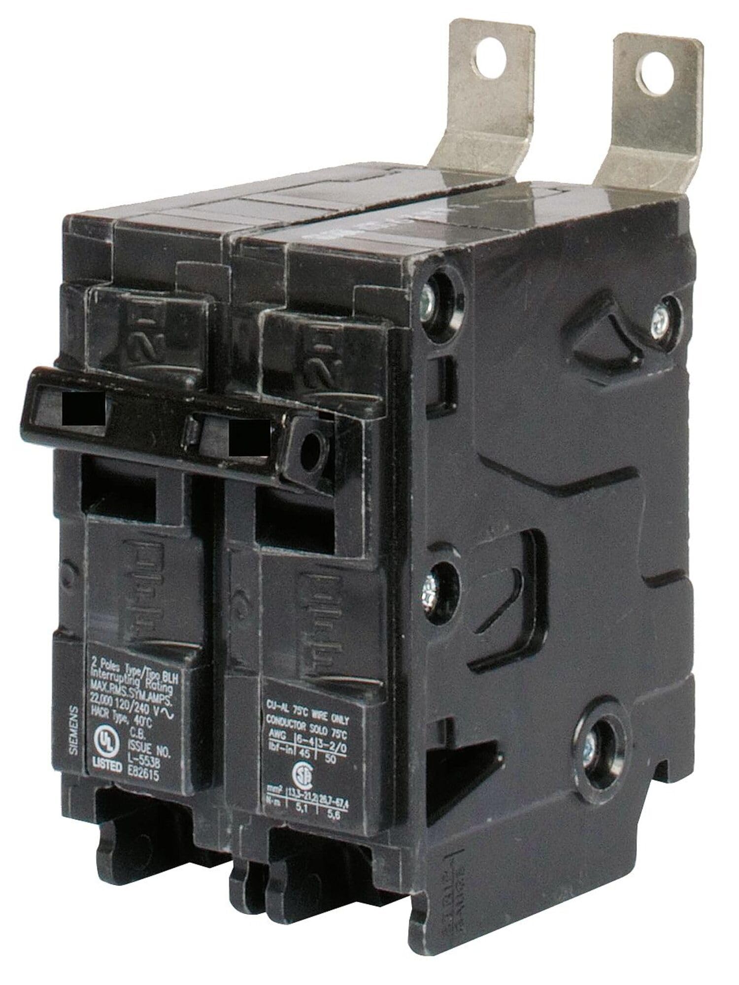 ②【12本】エルセーヌ　ビックプラセンタ SIEMENS B290 90-Amp Double Pole 120/240-Volt 10KAIC Bolt in