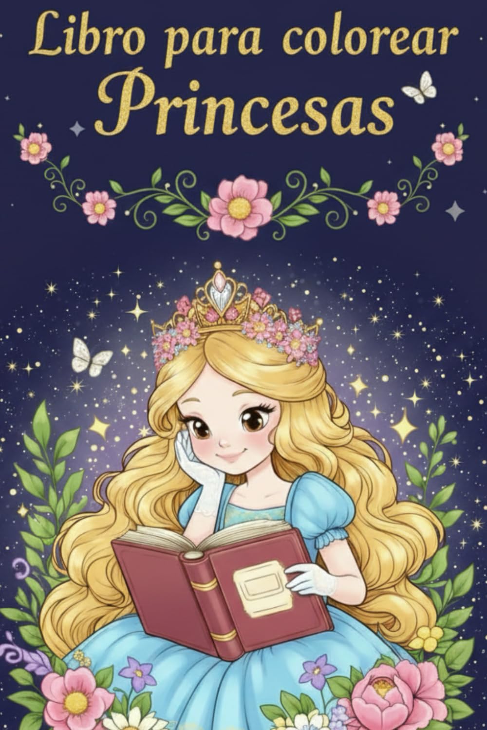 Libro para colorear - Princesas (Serie Para Colorear)