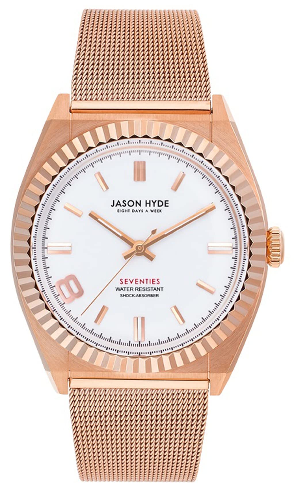 Jason Hyde eight orologio Donna Analogico Al quarzo con cinturino in Acciaio INOX JH20016