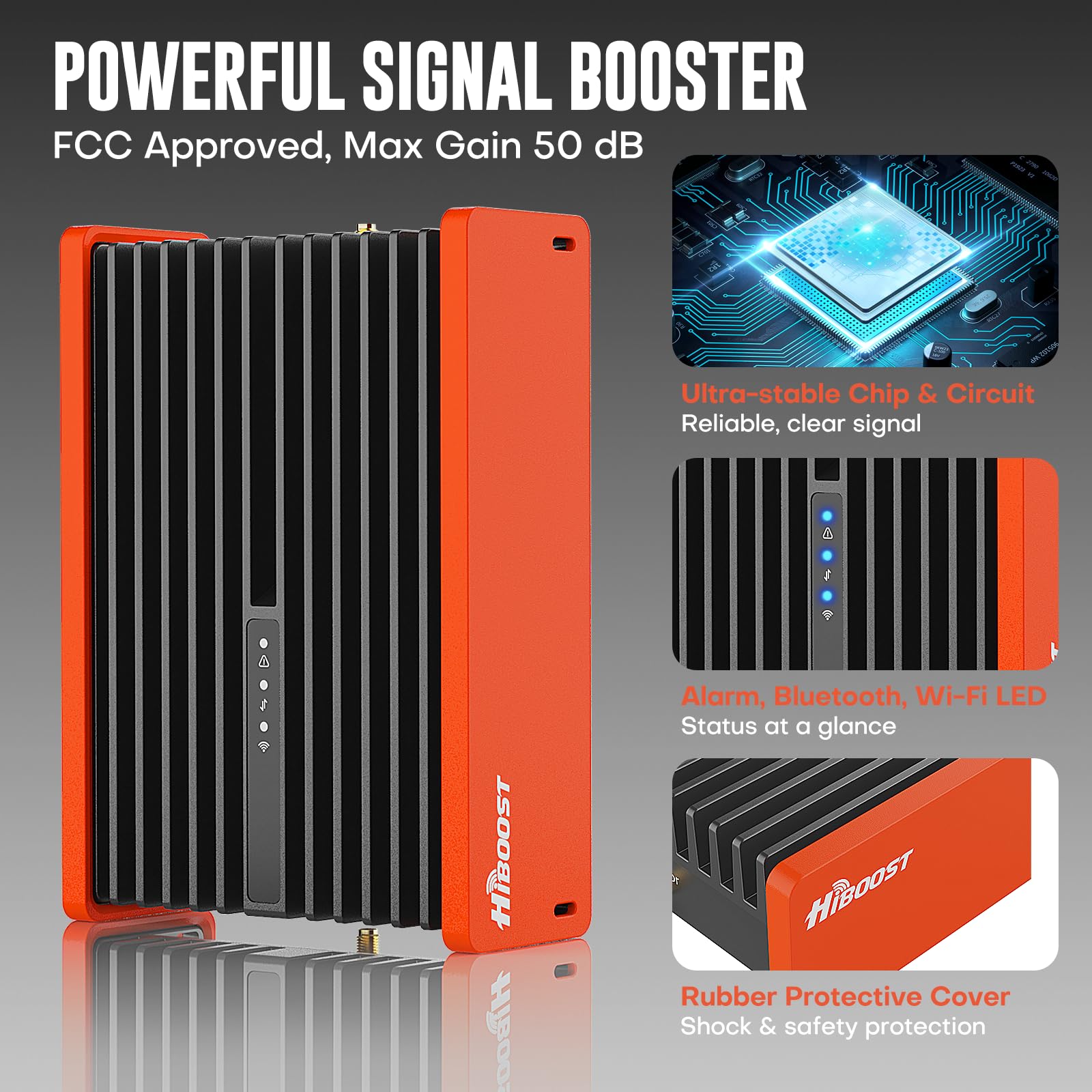 HiBoost Cell Phone Signal Booster for Overland and Off-road