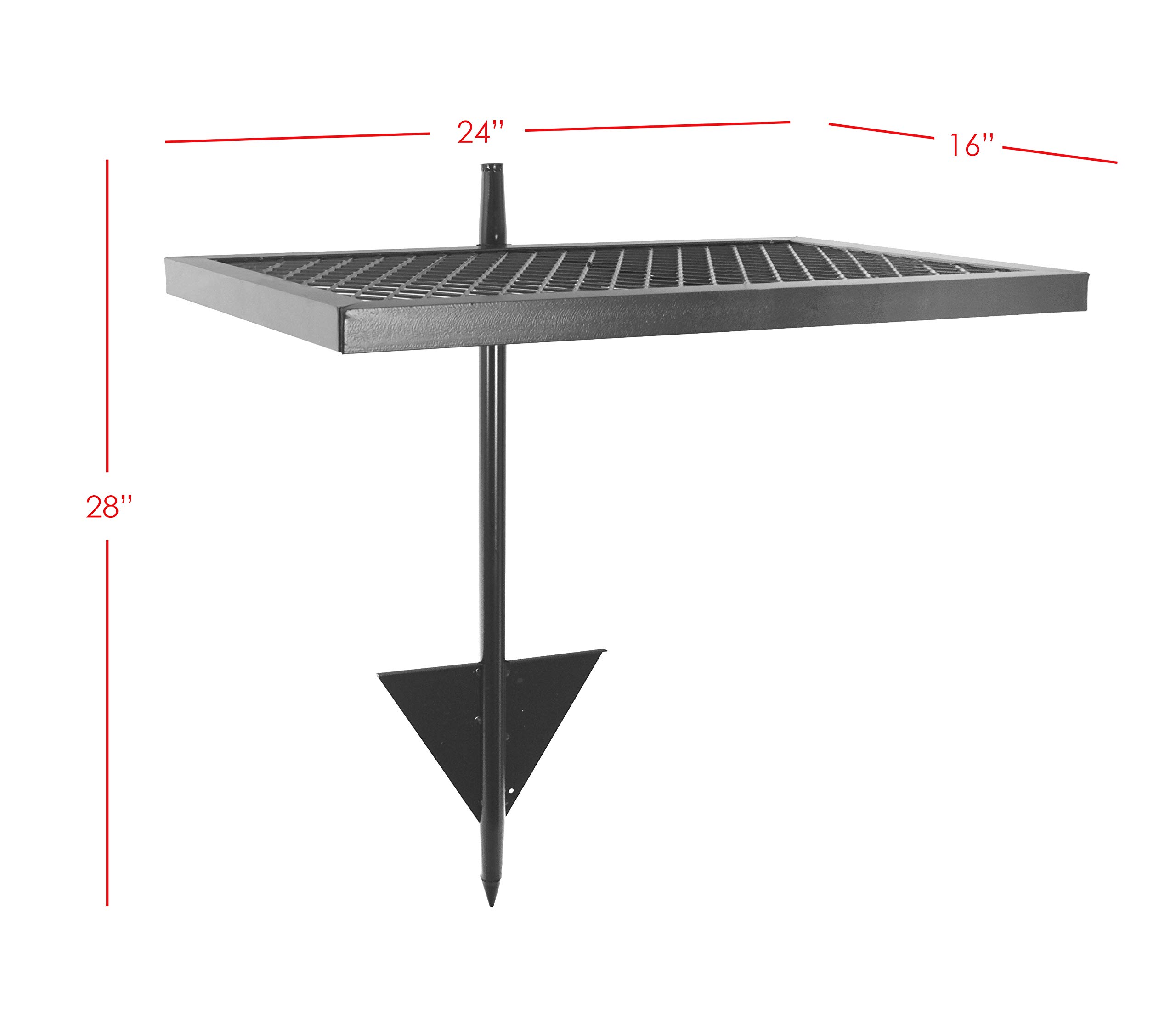 Texsport Heavy Duty Barbecue Swivel Grill for Outdoor BBQ over Open Fire Buy Online in United