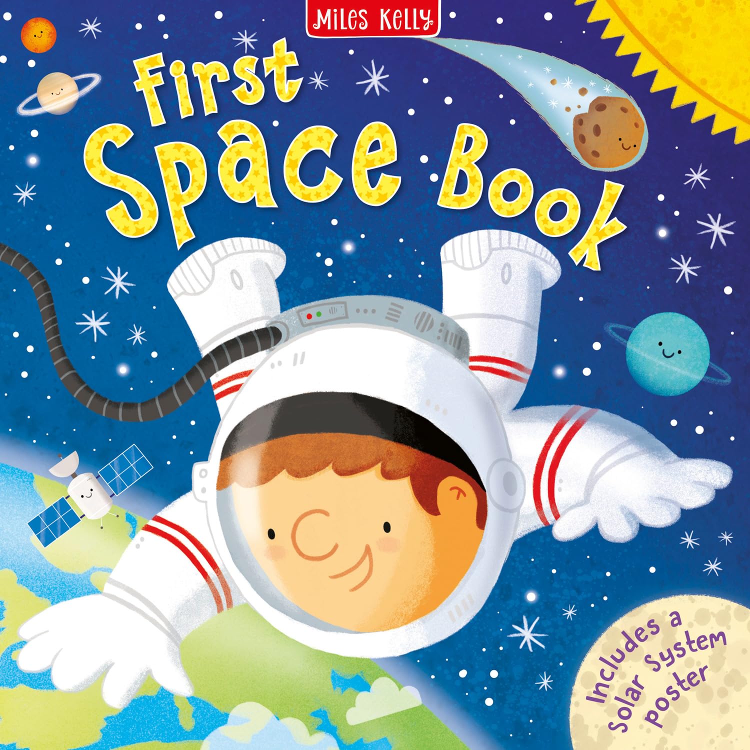 First Space Book & Poster – Fun Facts for Young Learners (First Reference)