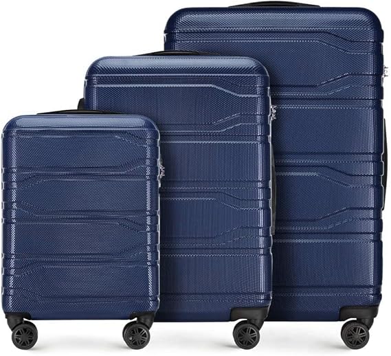 WITTCHEN Wittchen Sturdy Hard Shell Suitcase Trolley Suitcase Set 3