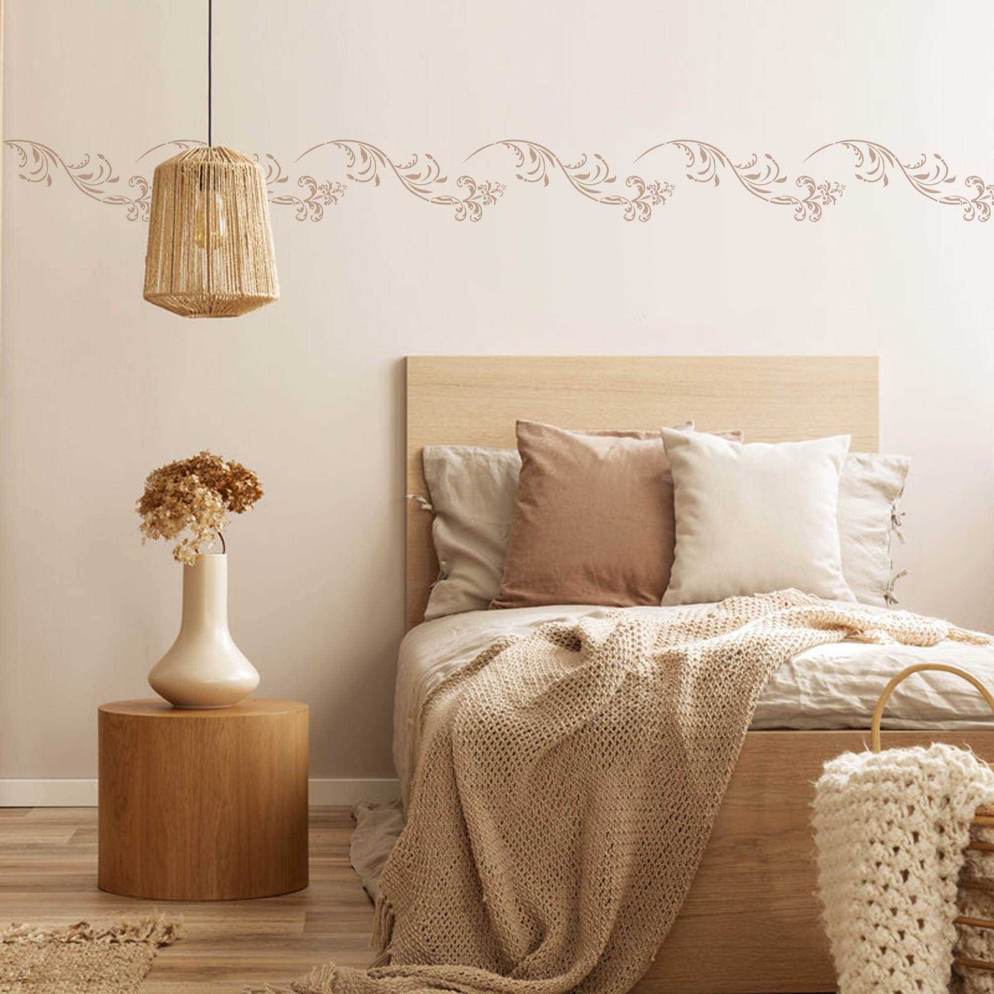 Kisston 6er Set Boho-Pinnwand-Bordüren - Retro Blumen, Smiley, Gänseblümchen Design, Je 10 M Lang, Für Klassenzimmer & Büro