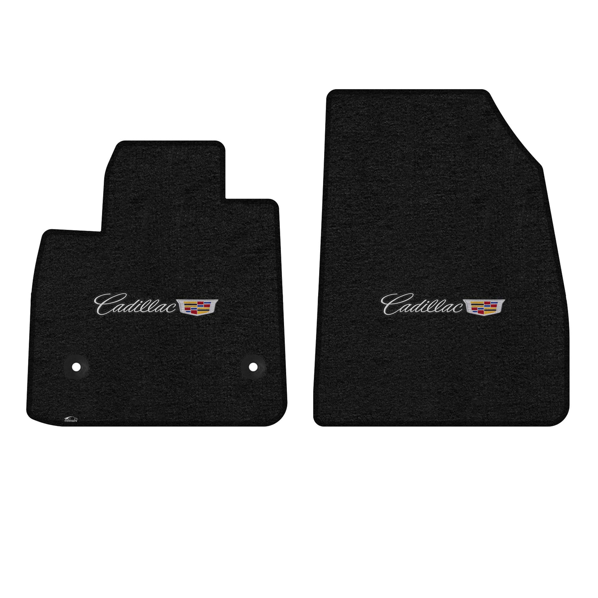 Lloyd Mats Custom-Fit Carpeted Floor Mats Premium Luxury Car Floor Liners for Cadillac XT5 2017-ON Charcoal 2 PC