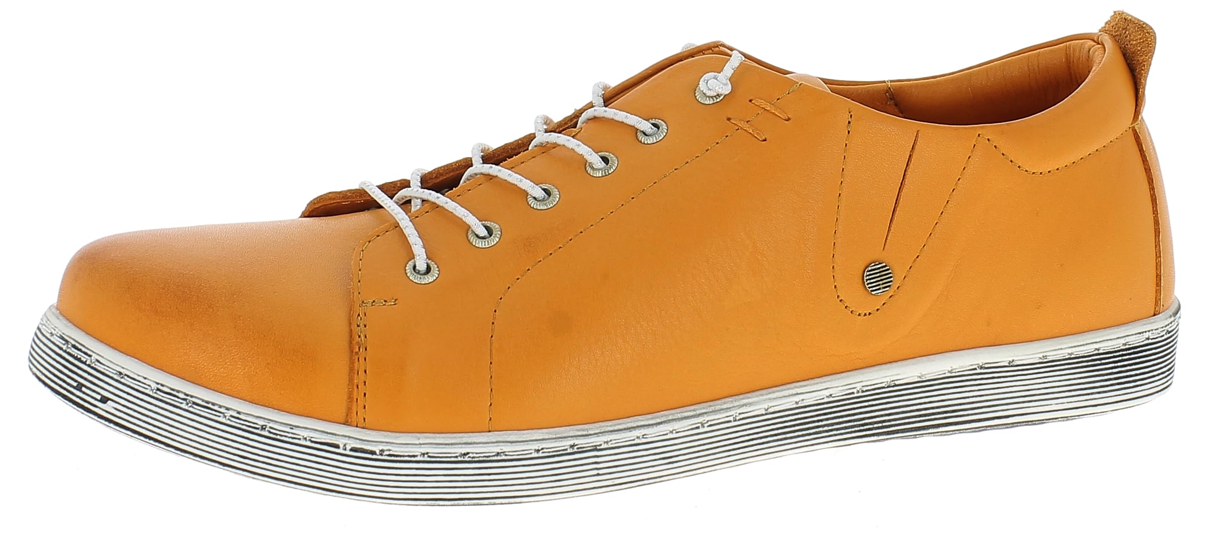 Andrea Conti Damen Sneaker, Sneaker, Orange,