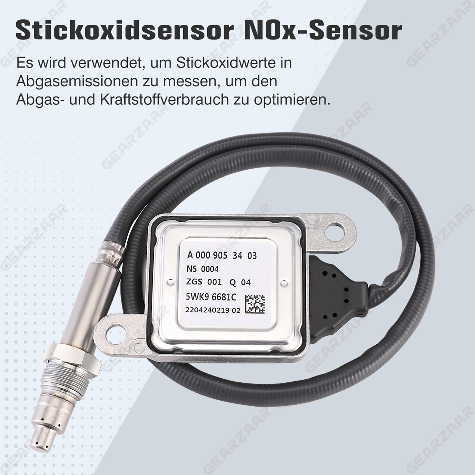 Capteur NOx (Oxyde D'Azote) Pour Mercedes-Benz - Référence A0009051818 - Améliore Performances Moteur