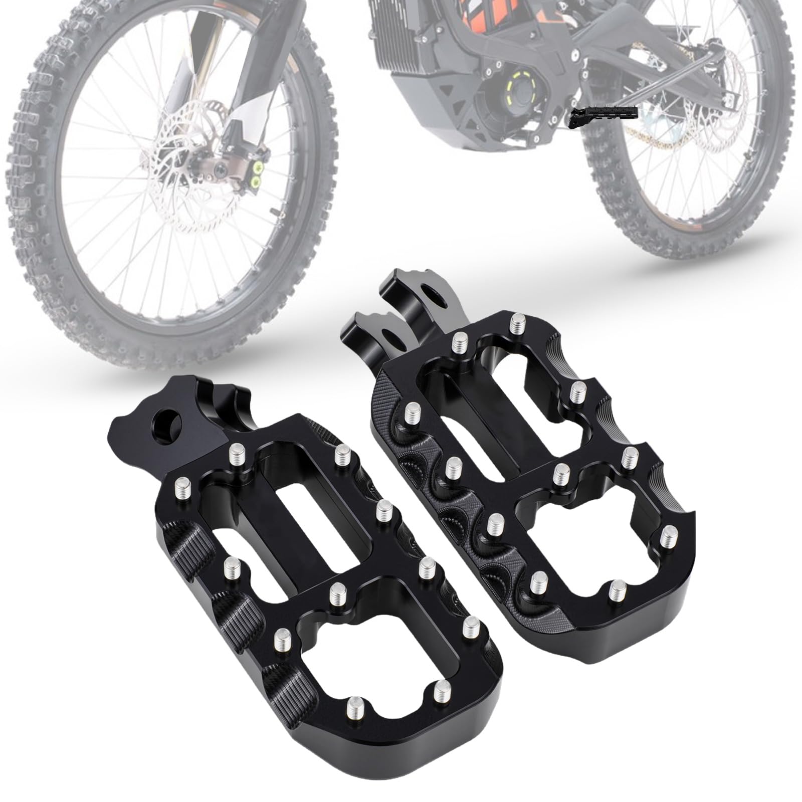 Amazon.com: IUVWISN Electric Dirt Bike Foot Pegs CNC for Surron