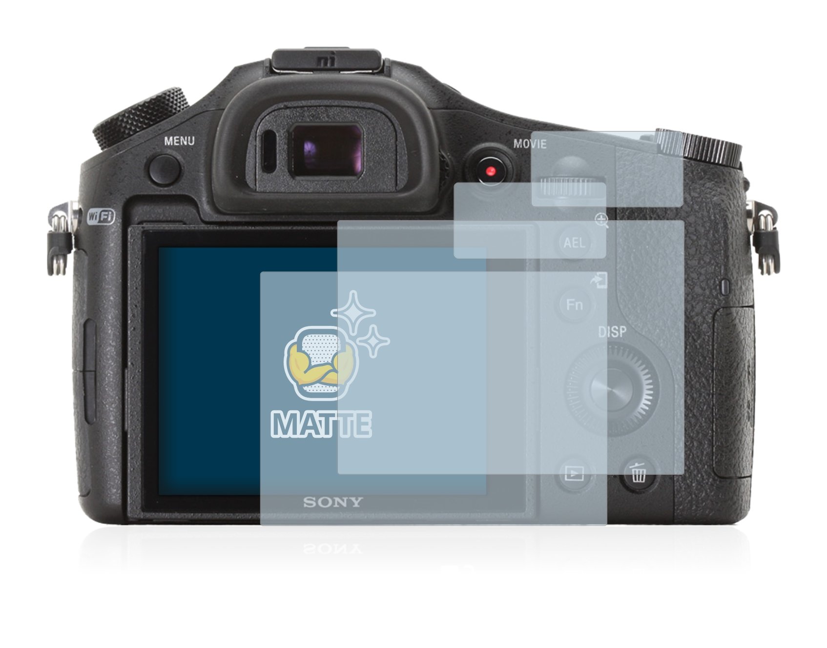 brotect Pellicola Vetro Opaca per Sony Cyber-Shot DSC-RX10 | WhichOne