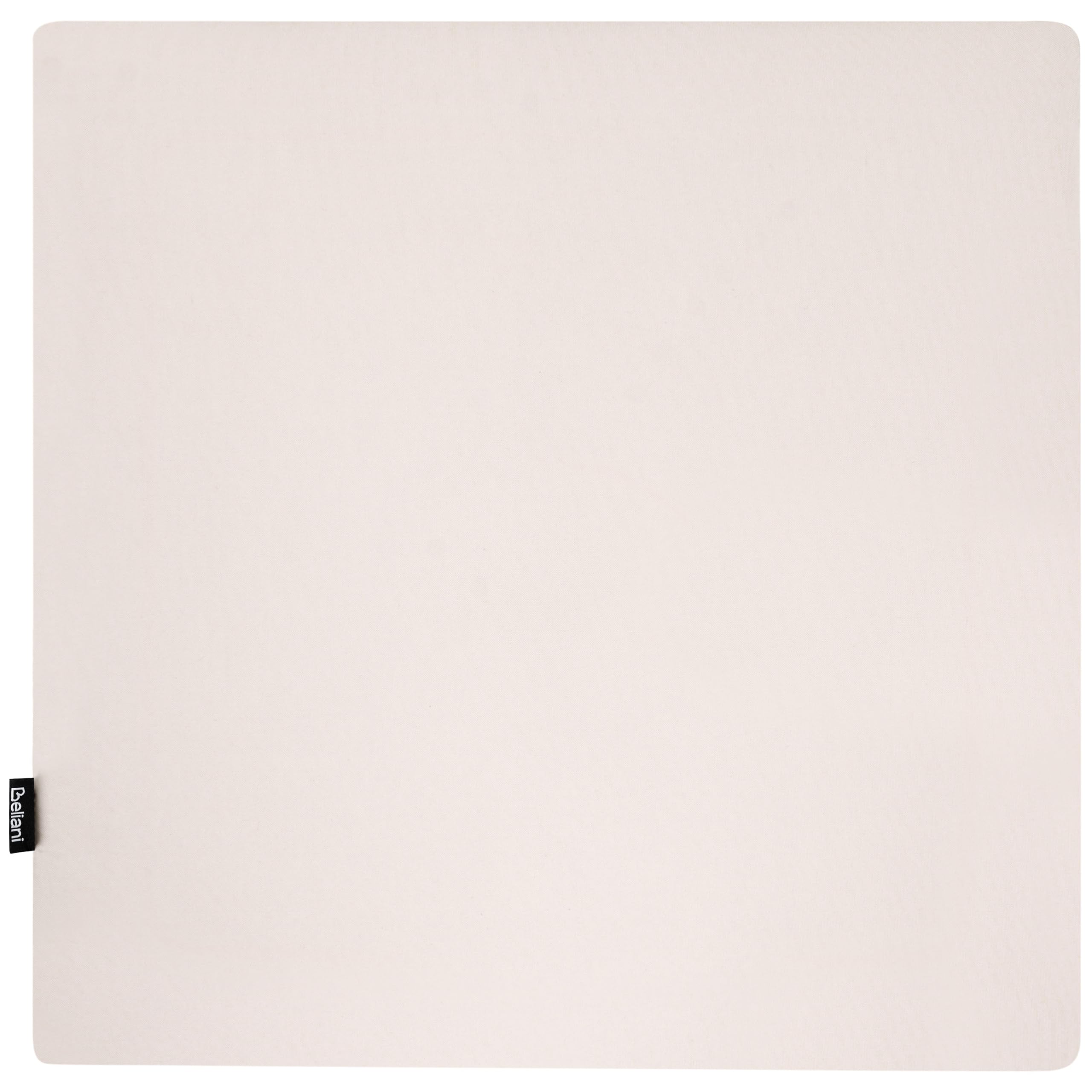 Beliani Module d'angle de Jardin Moderne en Métal et Rotin PE et Tissu Mobilier d'Extérieur Terrasse Beige Clair Baucina