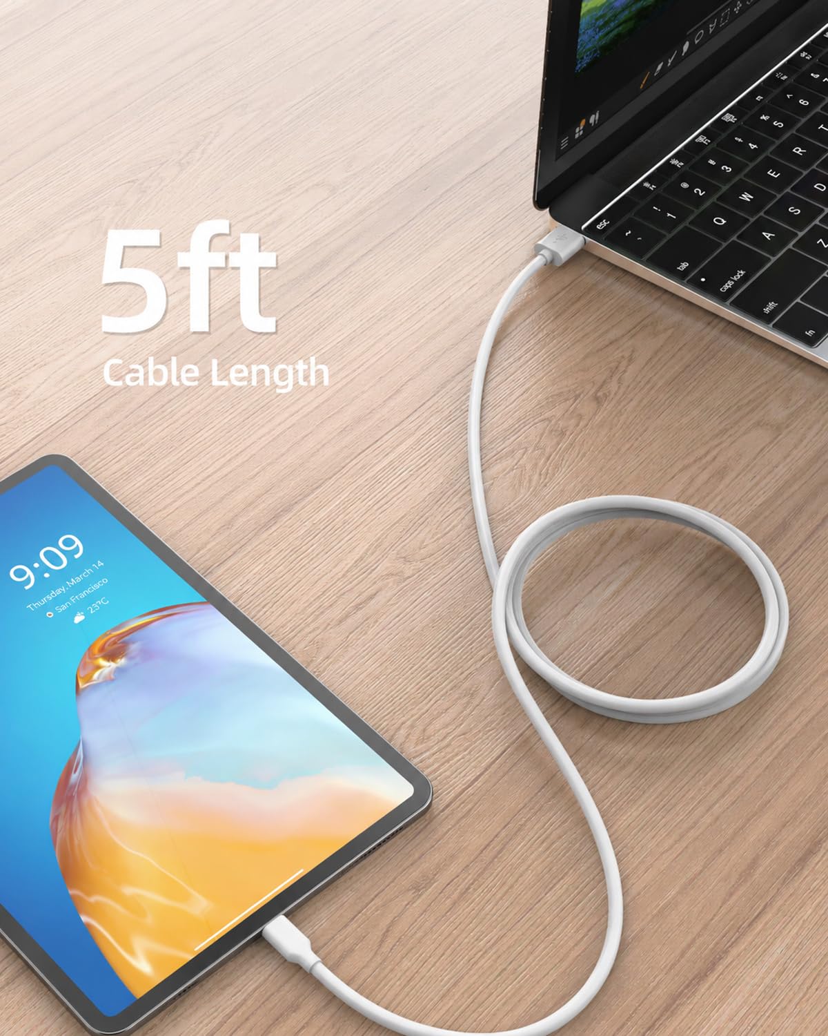 Amazon.com: Superer Cargador rápido tipo C de 18 W para Samsung