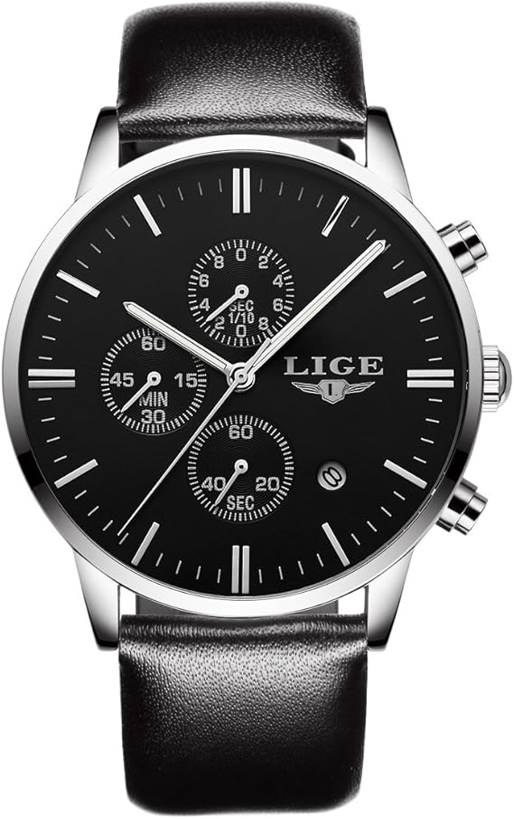 Amazon 腕時計 メンズレディース腕時計 ブラッククォーツアナログ防水ビジネスファッション多機能時計 黒 メンズ腕時計 腕時計 通販