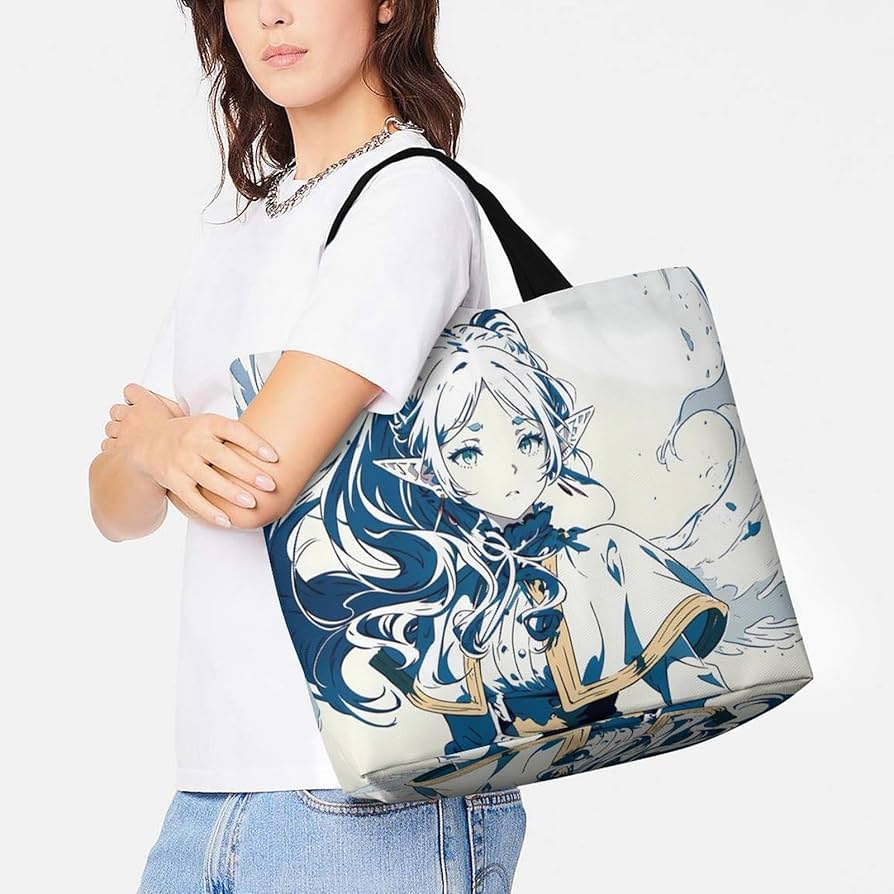 Amazon.co.jp: 葬送のフリーレン トートバッグ ショルダートート