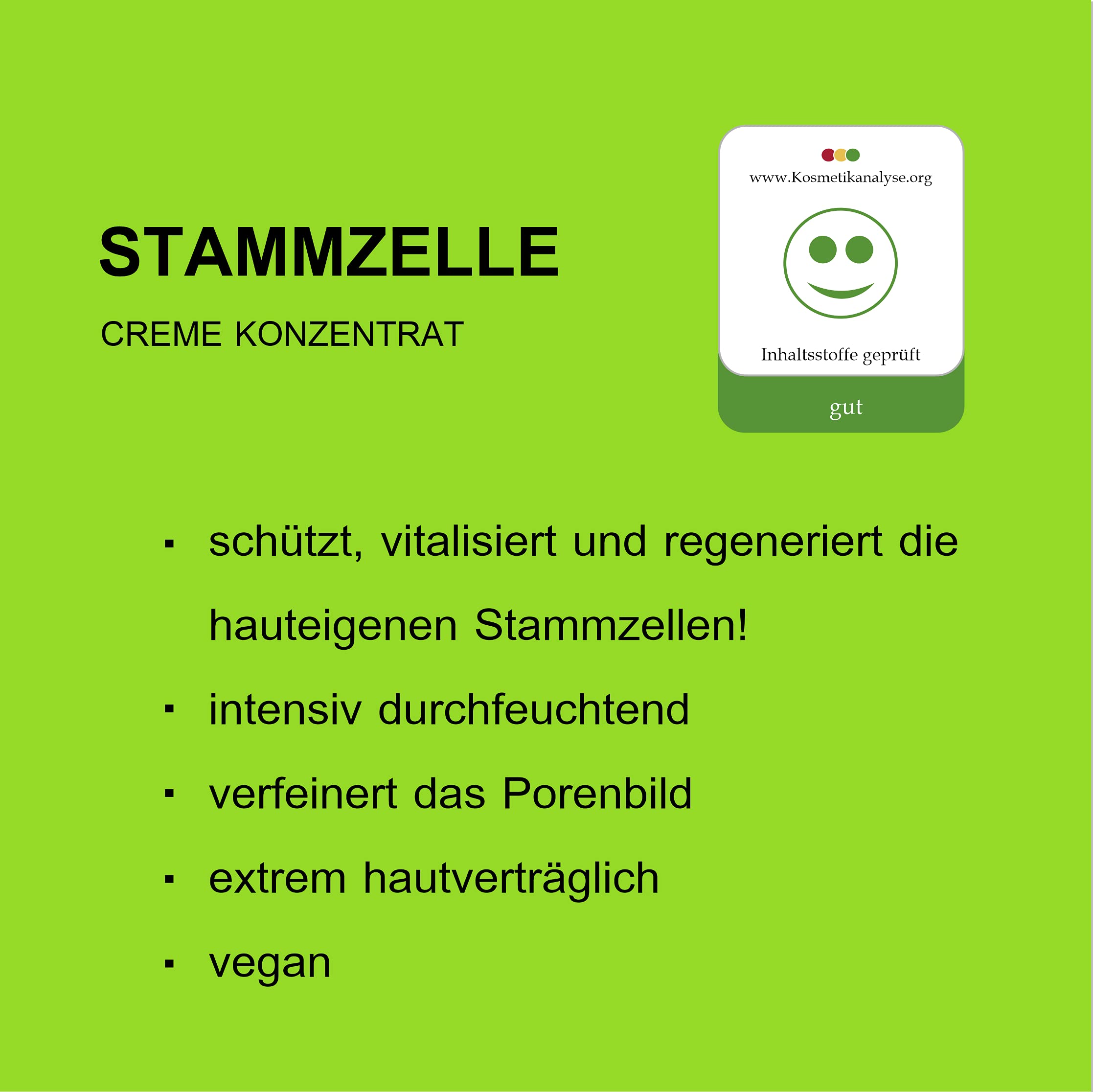 Vegane Hyaluron Feuchtigkeitscreme Gesicht mit Hyaluronsäure Hochdosiert, Zellschutz, Q10+, Made in Germany, 100 ml