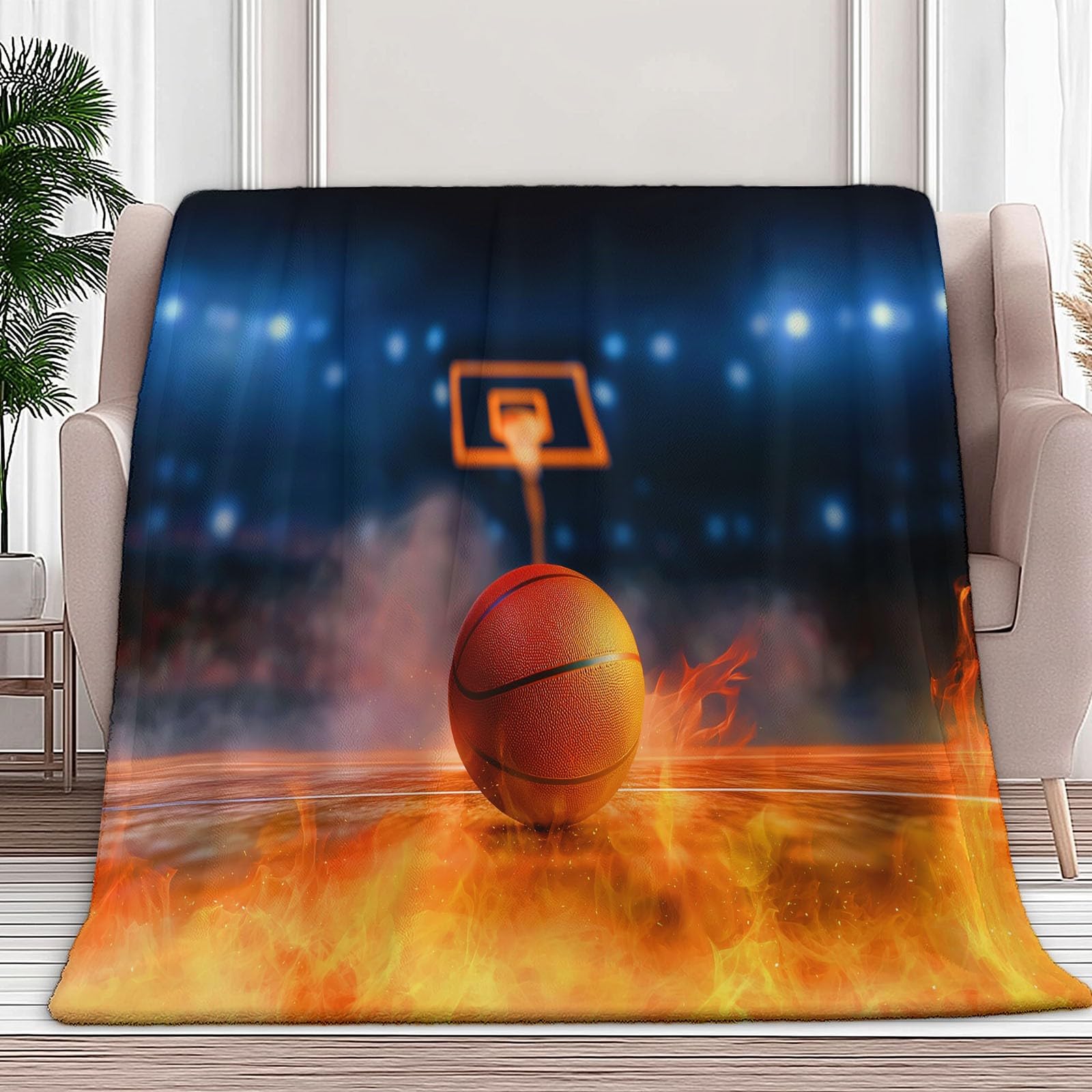 Couverture lit 1 personne douce et chaude pour chambre d'enfant frileux