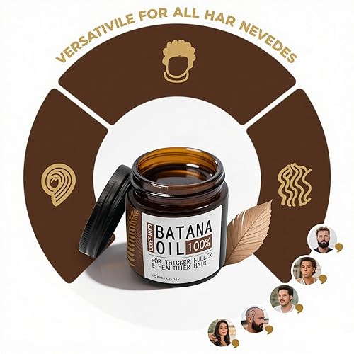 Miniatura 6 de Unalakleet Aceite de batana 100% crudo para el crecimiento del cabello. Cuidado del cabello natural vegano con olor agradable y buena textura,