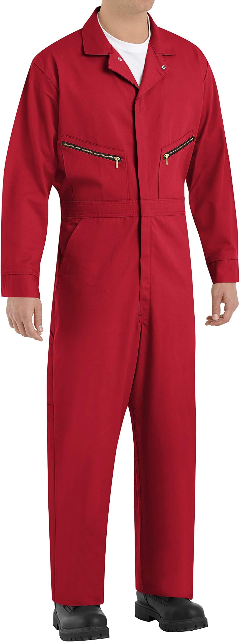 Men's Red Kap Men's Zip-front Cotton Coverall