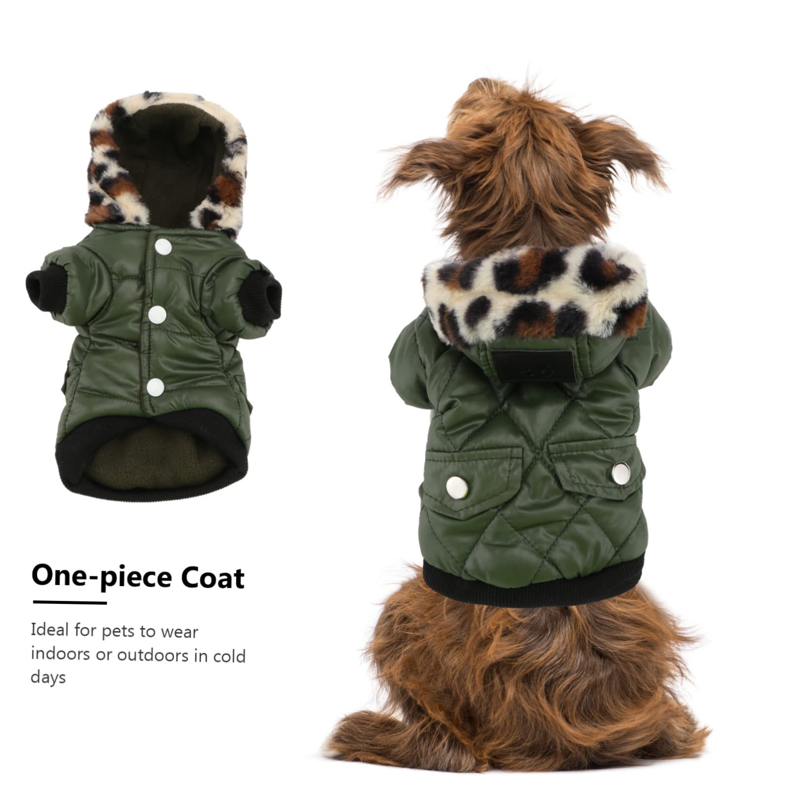 BESPORTBLE 3 Pz felpa con cappuccio per cani da cucciolo offerteforniture per animali domestici vestiti vello di cane felpa con cappuccio da cucciolo Collo di pelliccia invernali