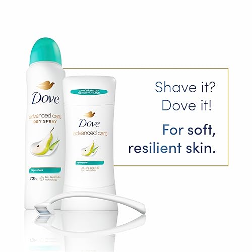 Miniatura 5 de Dove Desodorante antitranspirante en barra de protección de 48 horas y axilas suaves y cómodas, rejuvenecedor, desodorante para mujeres, 2.6 onzas,