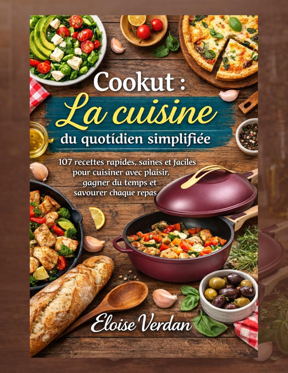 Cookut : La cuisine du quotidien simplifiée: 107 recettes rapides, saines et faciles pour cuisiner avec plaisir, gagner du temps et savourer chaque repas