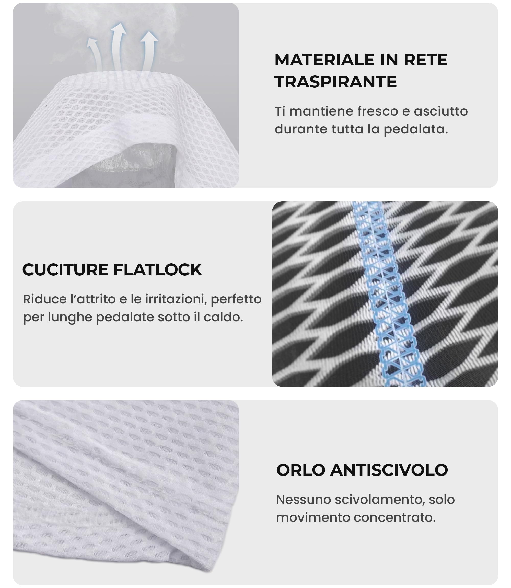 FDX Canotta Intima Estiva da Uomo in Rete Traspirante e Ultraleggera – Maglia Ciclismo antiodore per Corsa, Palestra, Allenamento ed Escursionismo
