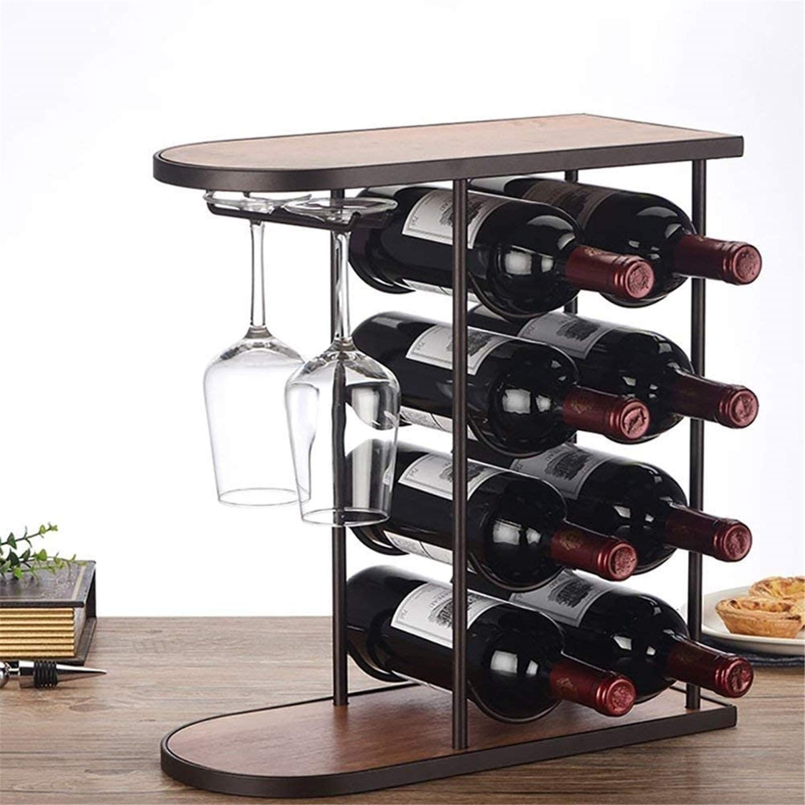 Porte-bouteille en bois chic pour sublimer votre décoration de salle à manger moderne