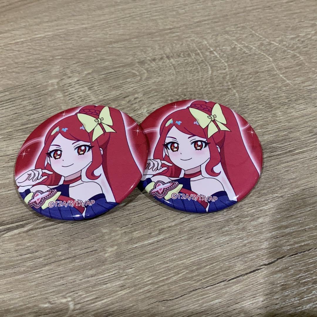 ひみつのアイプリ 缶バッジ サクラ