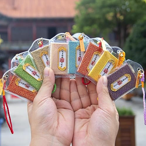 Miniatura 6 de 2 piezas de omamori japonés para bendición amormatrimonialtradicional hecho a mano