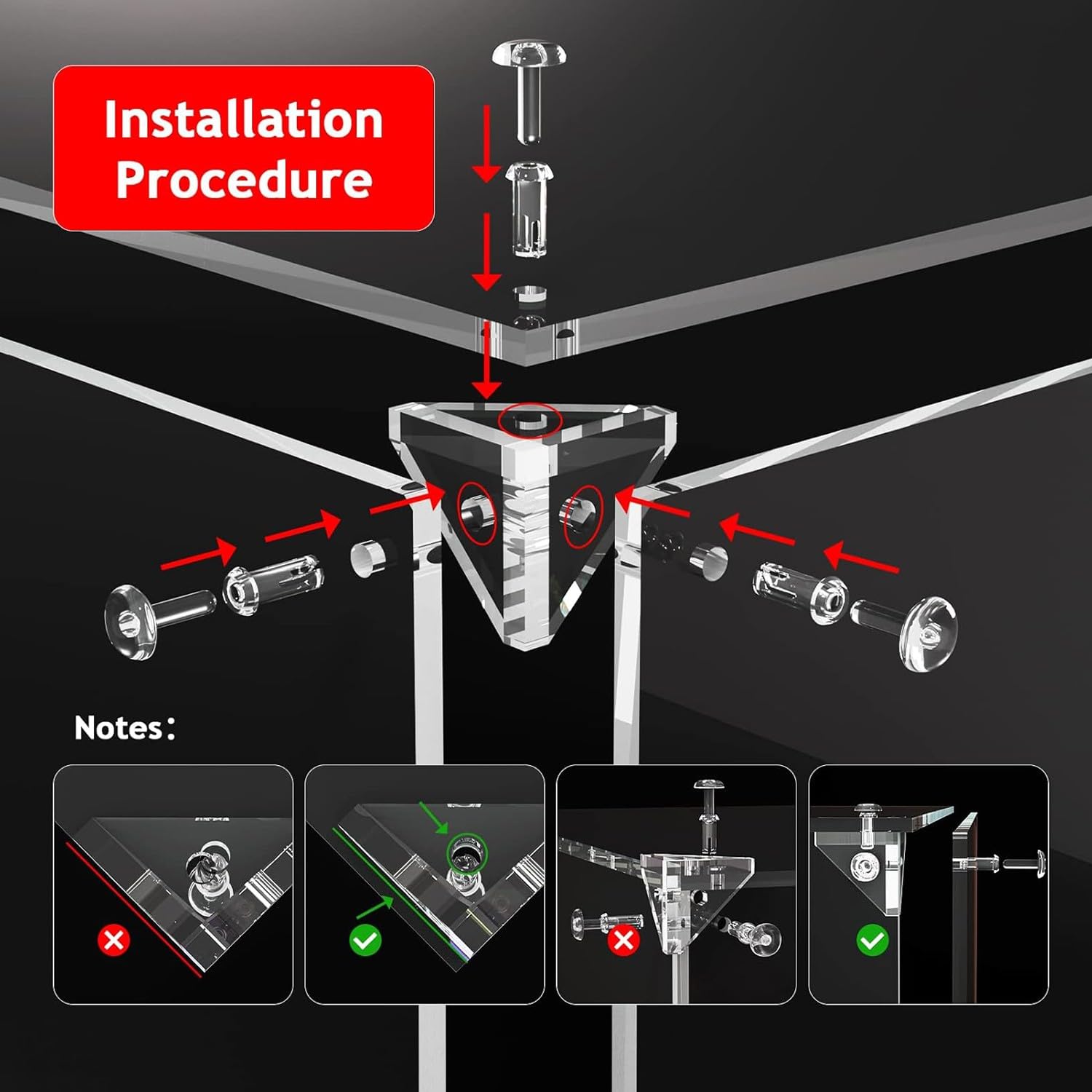 Vetrina in Acrilico per LG 21335 Faro Motorizzato Modellino, Trasparente Vetrina Protezione Antipolvere, Scatola Portaoggetti compatibile con 21335 (Solo Vetrina Teca) 3mm,30 * 30 * 60cm