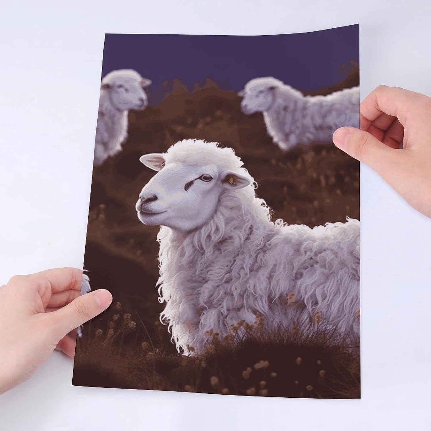 Cute Stickers Waterproof Funny Sheep_77994455 Stickers for Water Bottles Laptop Decor
