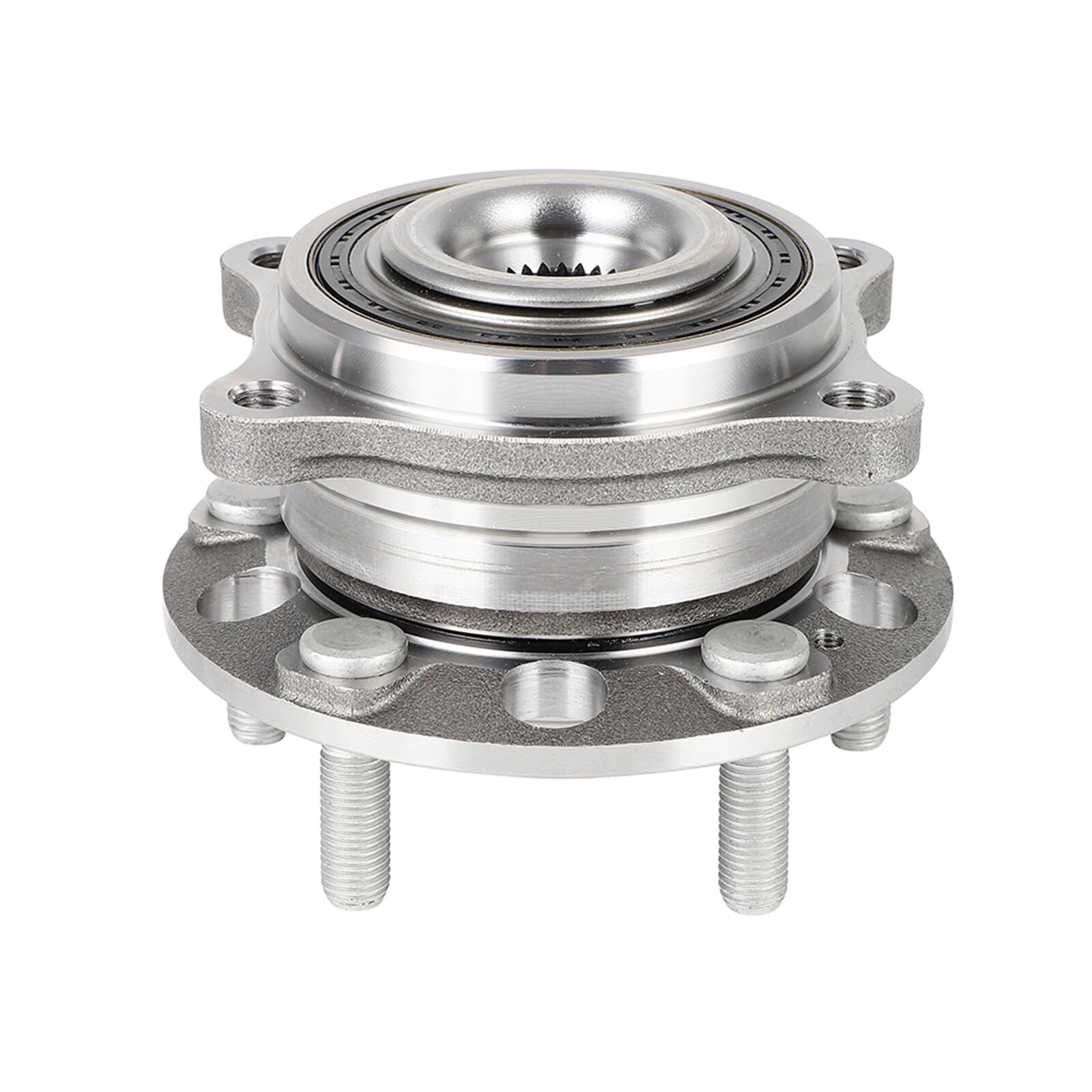 ECCPP Wheel Hub and Bearing Assembly Front Left Right 513409 BR930946 fit for Hyundai Santa Fe 2015-2019 5 lugs Wheel Bearing Hubs Non-ABS 1pc