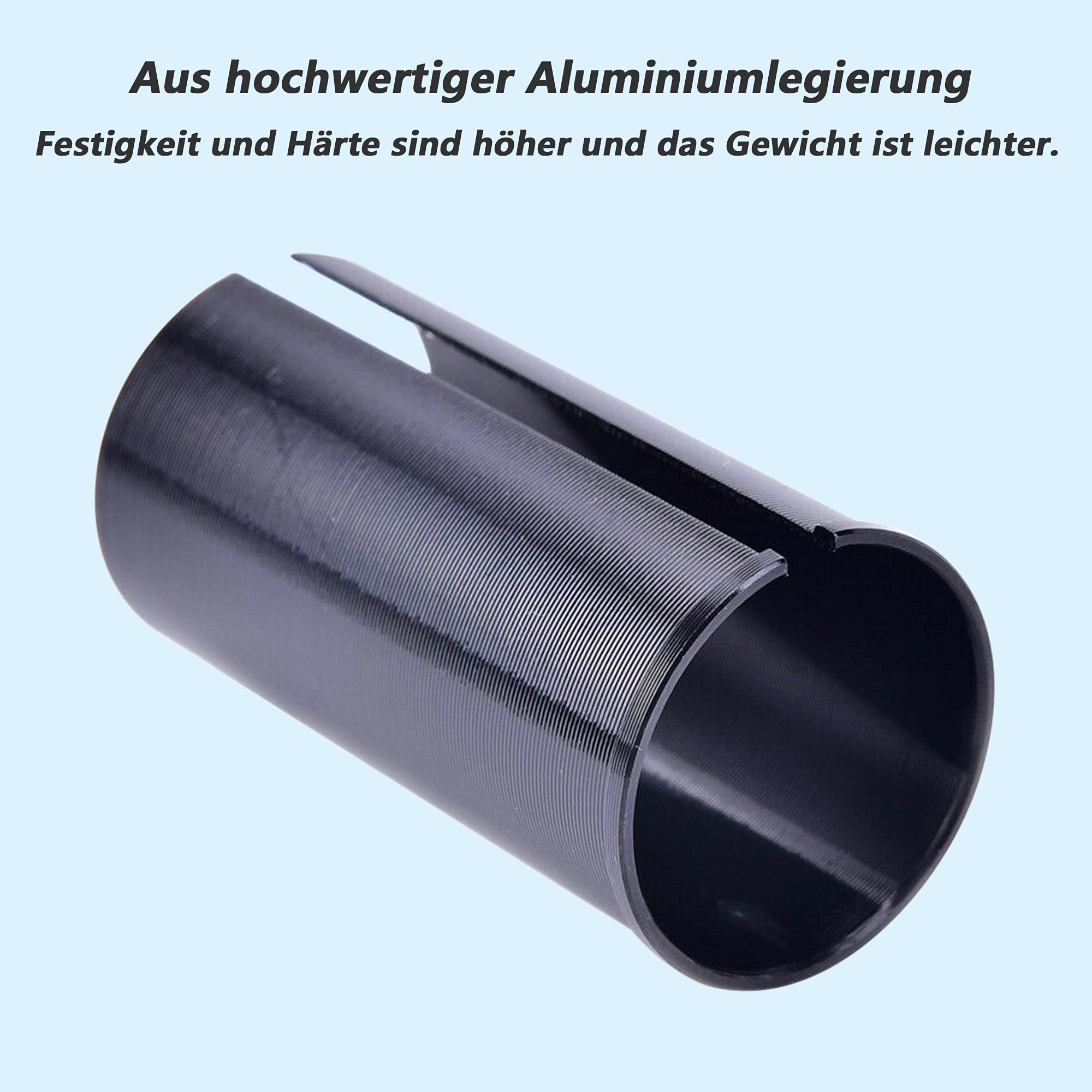 Adattatore Reggisella Bici In Alluminio, Manicotto Riduzione Da 27,2 Mm A 28,6-33,9 Mm (Scegli La Misura)