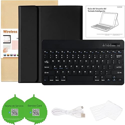 Miniatura 7 de besky Funda para iPad Pro de 12.9 pulgadas 2022 con teclado, funda de teclado (para iPad Pro de 12.9 pulgadas de 6 y 5 generación) con teclado