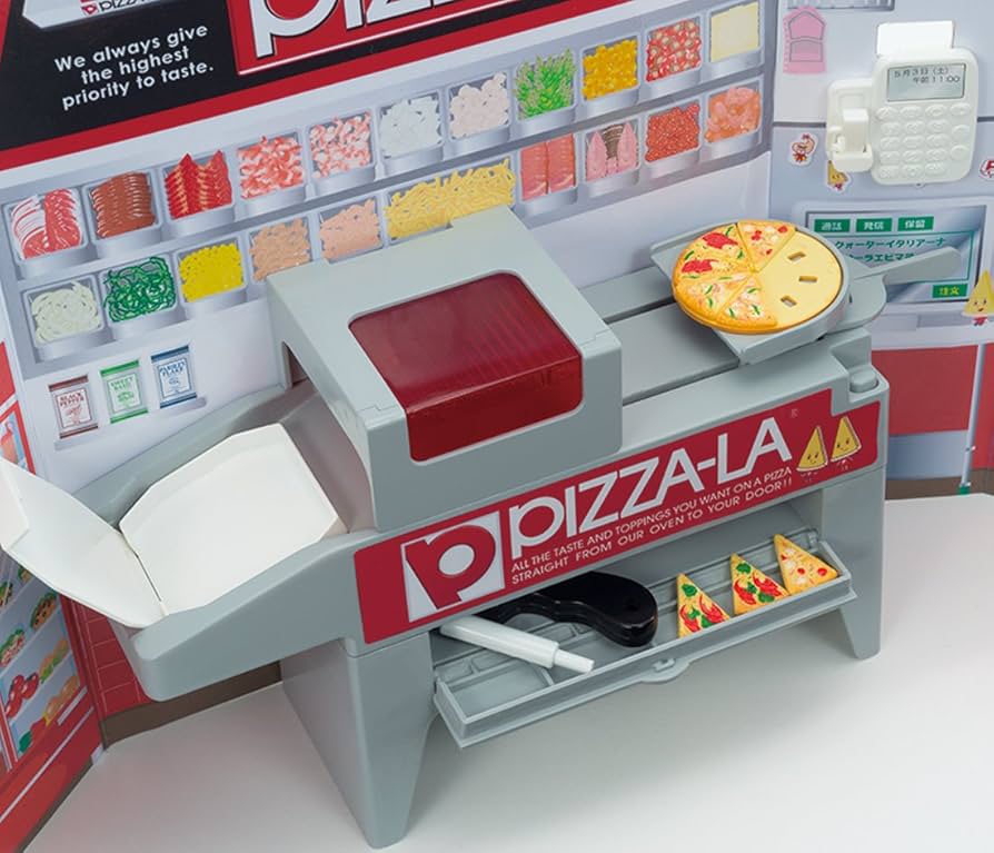 バイクでお届け　デリバリーリカちゃん　ピザーラ バイクでおとどけ ピザーラショップ｜商品情報｜リカちゃん